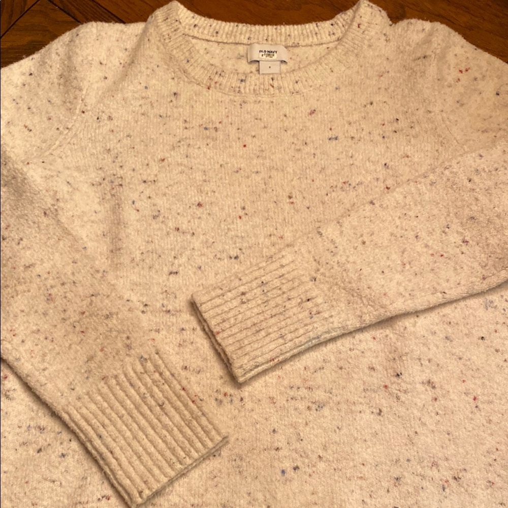 Cozy Cream Speckled Women's Sweater